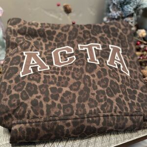 Brand New ACTA Leopard Print Sweatshirt - Limited Edition